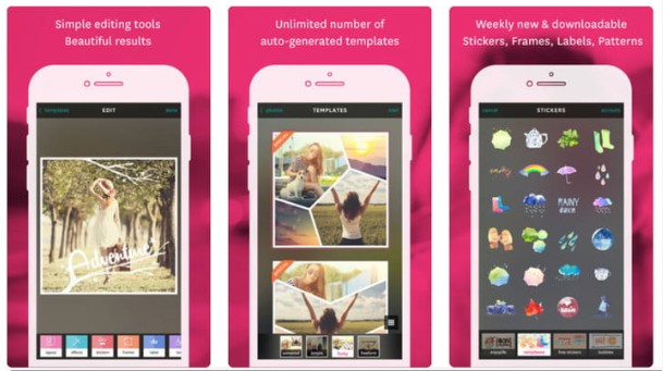 7 app ghép ảnh tốt nhất cho iOS và Android