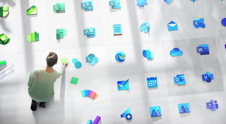 Thay đổi toàn bộ icon Phần mềm - "đại cách mạng" của đế chế Microsoft