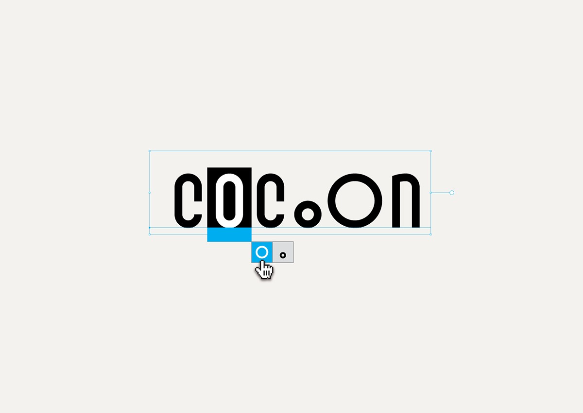 Cocoon (KÉN) - Bộ chữ cảm hứng từ những chiếc kén tằm