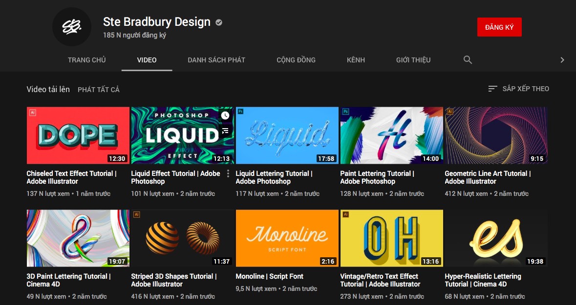 15 kênh Youtube khơi nguồn cảm hứng sáng tạo khi học thiết kế đồ hoạ