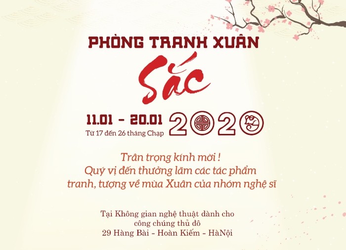 Tổng hợp sự kiện, triển lãm nghệ thuật, thiết kế giáp Tết Nguyên đán 2020
