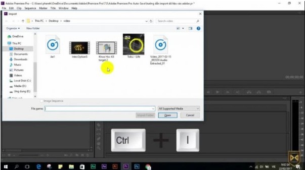 Tất tần tật về cắt Video trong Adobe Premiere CC