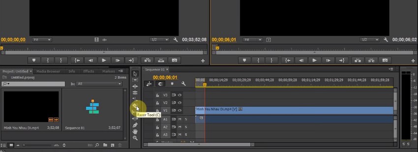Tất tần tật về cắt Video trong Adobe Premiere CC