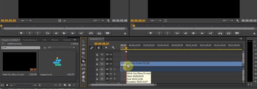 Tất tần tật về cắt Video trong Adobe Premiere CC