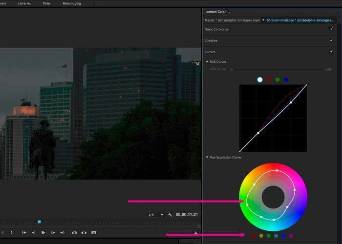 Chỉnh màu Video trong Adobe Premiere với thao tác đơn giản