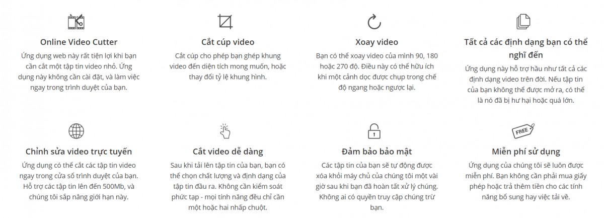 03 cách cắt Video online dung lượng lớn đơn giản