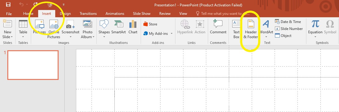 Hướng dẫn đánh số trang trong PowerPoint