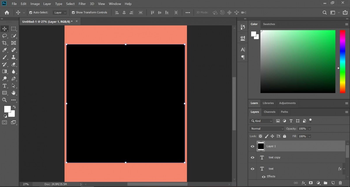 Cách xử lý lỗi File ảnh .PNG khi đưa vào Photoshop