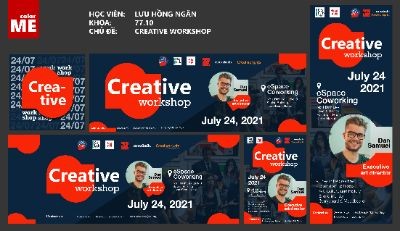 Bài tập cuối khóa Photoshop - Ấn phẩm truyền thông (Design) - Hồng Ngân
