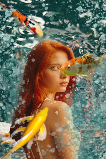 Koi Fish Girl