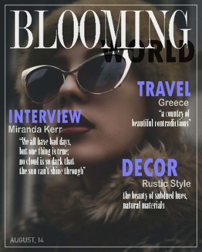 MAGAZINE COVER
