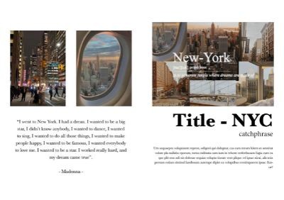 why new york ?