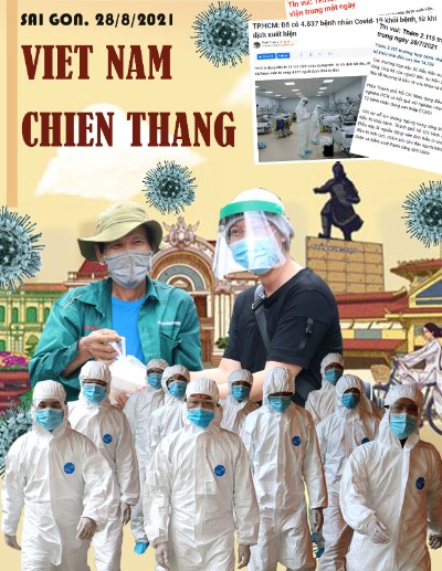 Poster lan tỏa tinh thần chống dịch covid-19