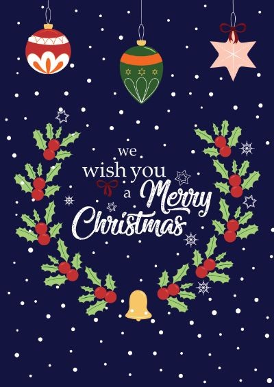 Christmas postcard - Bài tập giữa kì