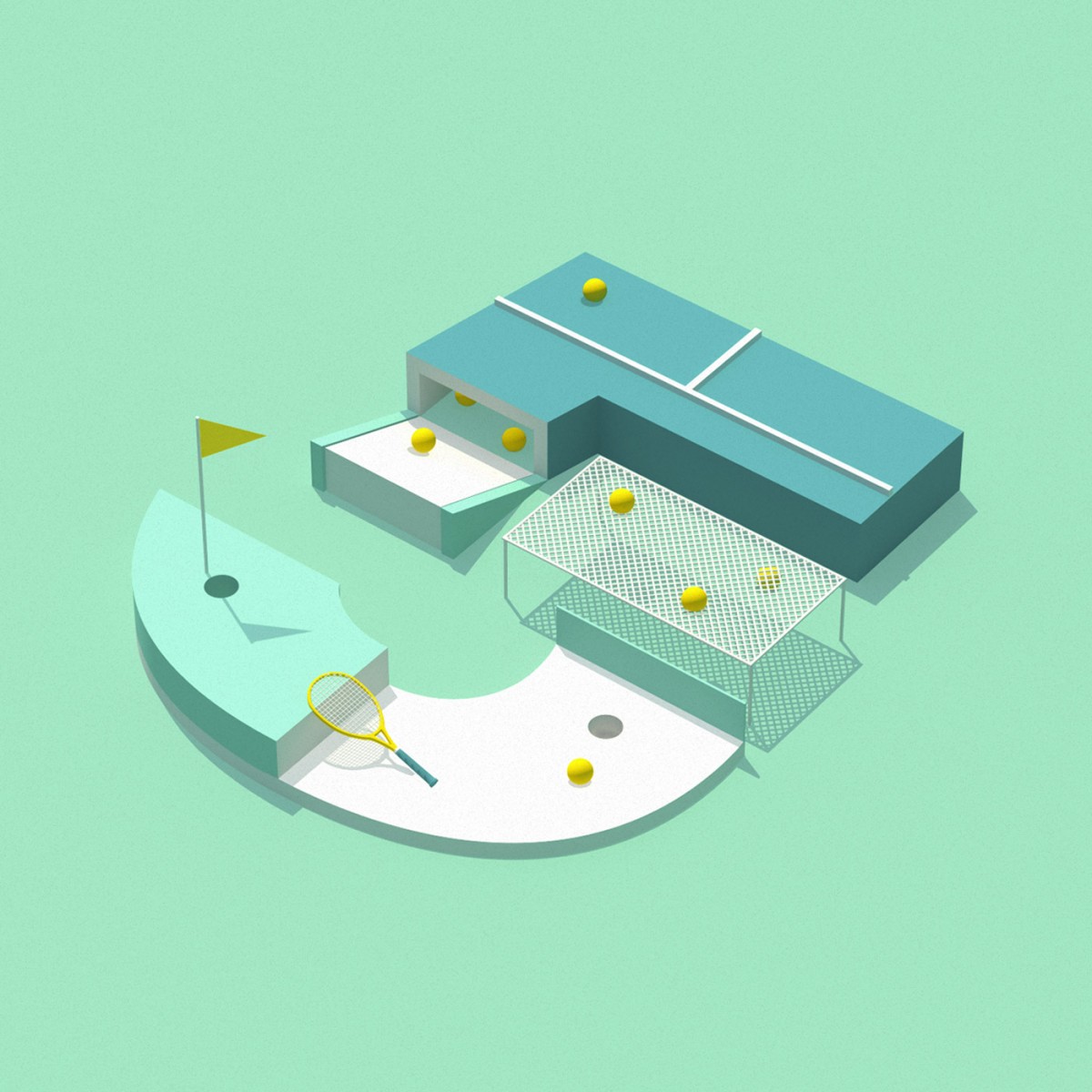 magic box & Floating boat
