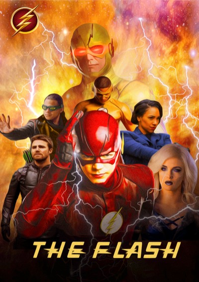 Bài tập giữa kì_poster the flash_đã chỉnh sửa
