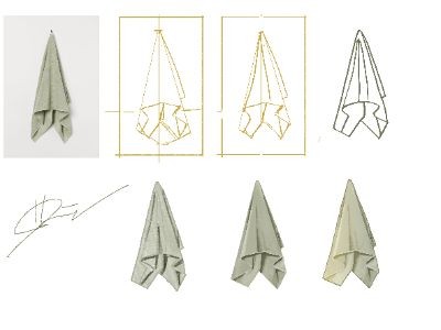 Cloth texture study