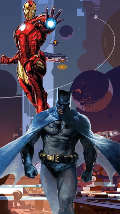 Batman ft Iron Man BTVN B1