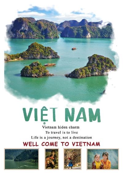 BTVN 2: Poster Du lịch Việt Nam