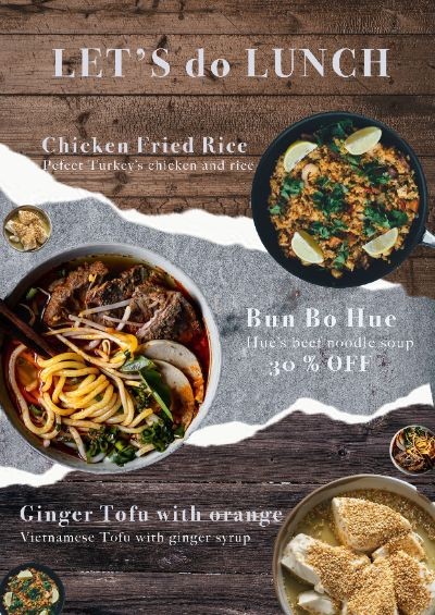 Mid-term food poster