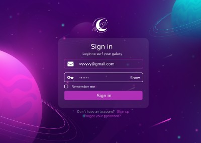 Bài tập 01 - Redesign màn hìn Sign In