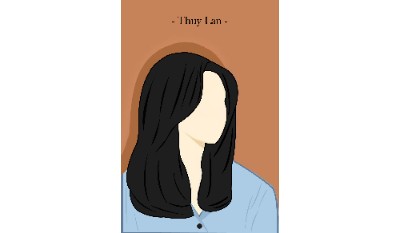 Ảnh chân dung - flat illustration