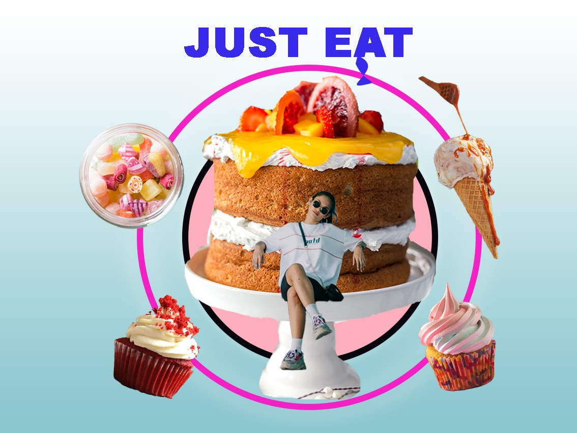 Just eat as much as you want cause you deserve it.