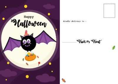 Postcard - Halloween