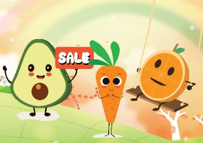 Vẽ 3 trái cây bất kỳ