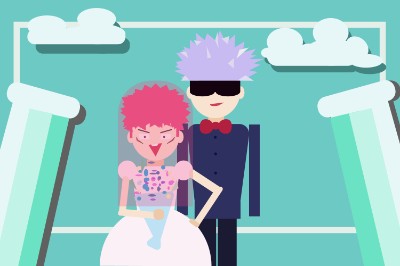 đám cưới của Satoru và Itadori