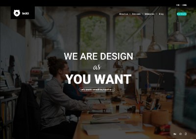 BTVN3: Creat Hero header for Landing page