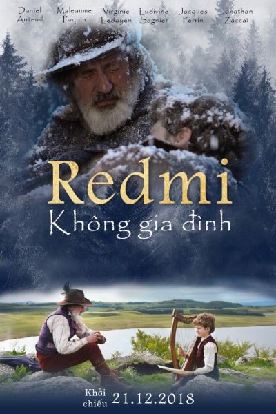 Poster phim Redmi không gia đình
