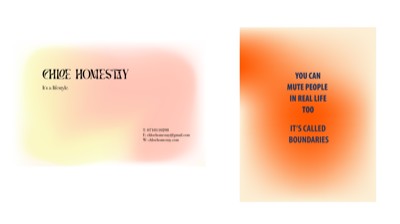 Business card và Thiệp câu nói an ủi