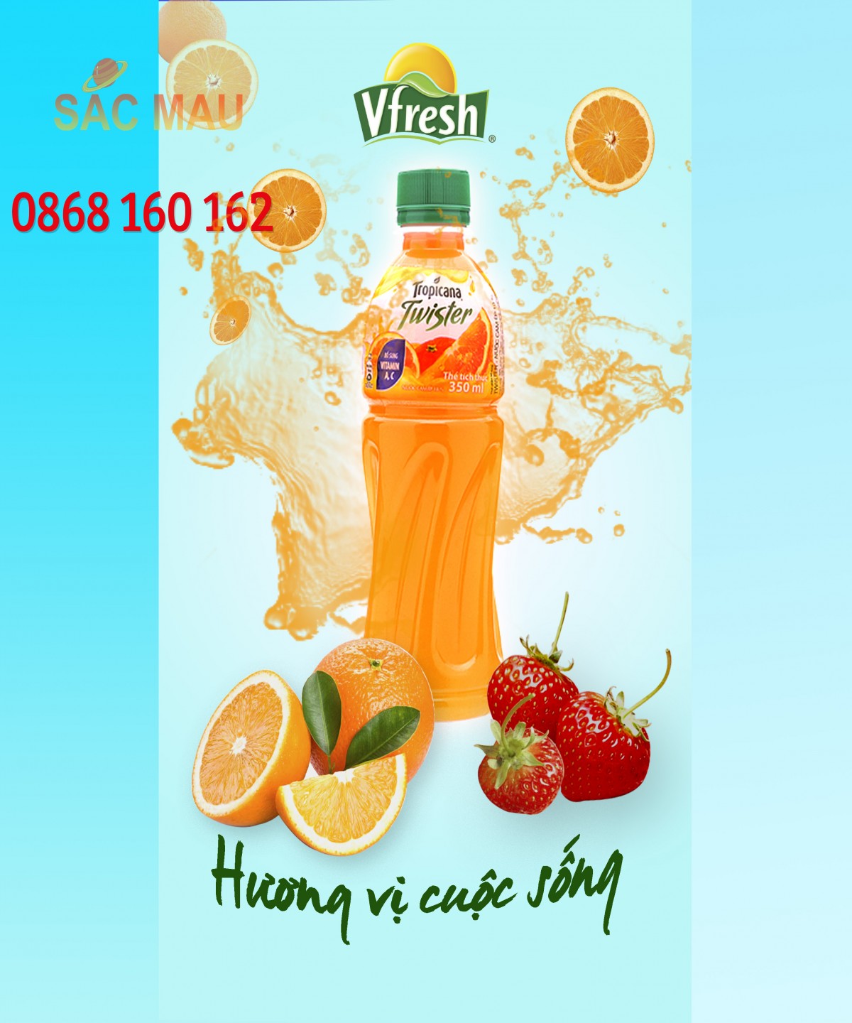 poster giới thiệu sản phẩm .