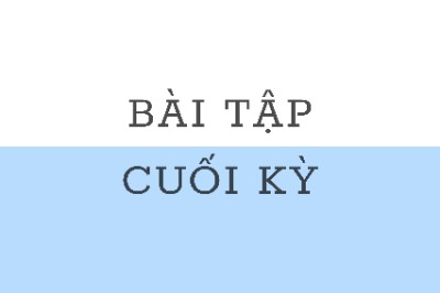 Nộp bài cuối kỳ