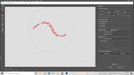 Sửa lỗi Liquify trong Photoshop bằng các thao tác đơn giản
