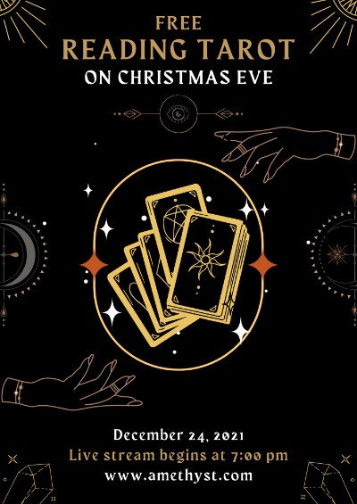 Poster reading tarot