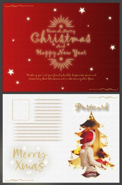 Postcard chủ đề Christmas