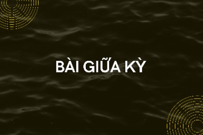 Nộp bài giữa kỳ