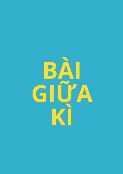 Bài giữa kì