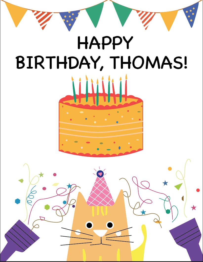 Hppy Birthday card
