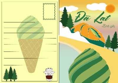 BTGK-Postcard-Đà Lạt